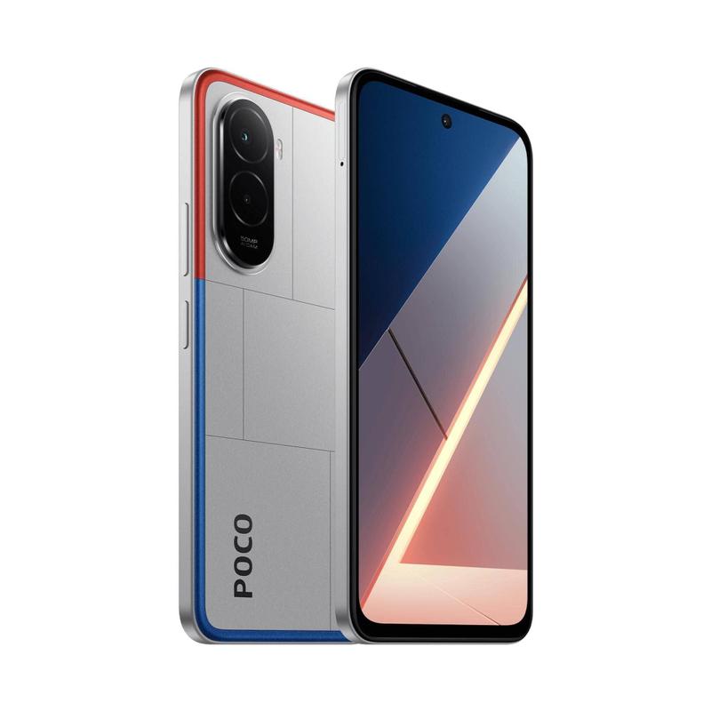 POCO M7 8/256 シルバー 未開封 Poco M7 4G Dual SIM Versão Global 8GB RAM 256GB, Câmera 64MP